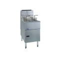 Pitco SG18NG Solstice 70-90 lb. Natural Gas Floor Fryer 140,000 BTU