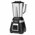 Waring BB340S Blade 1 HP Bar Blender with 48 oz Stainless Steel Container Touchpad Controls and Timer