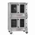 Southbend PCE22S/SD Full Size Double Deck 208V Electric Convection Oven with Casters