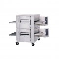 Lincoln 1400-2G Impinger I 240,000 BTU Liquid Propane Double-Deck Conveyor Oven Package Belt
