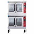 Vulcan SG44 Full Size Double Deck Liquid Propane Convection Oven with Solid State Controls