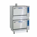 Imperial IR-36-DS-C Natural Gas Double Deck Stacked Oven/Convection Oven 36"W